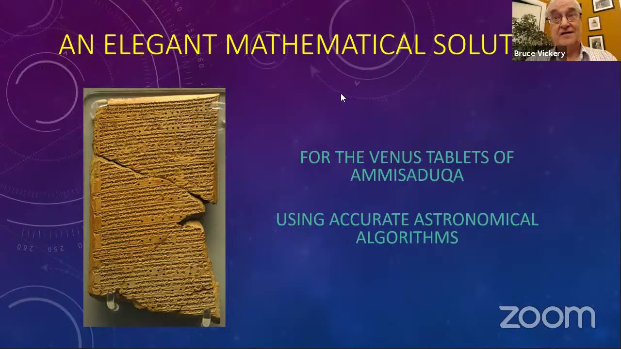 The Venus Tablets of Ammisaduqa – a solution