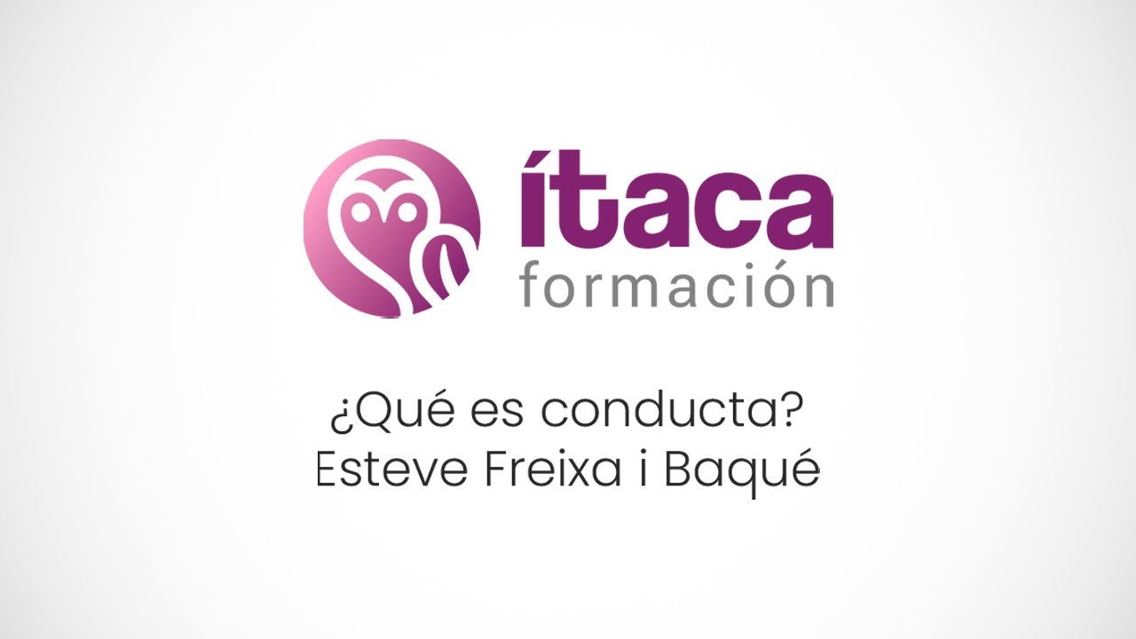 ¿Qué es conducta? Esteve Freixa en el Máster de Terapias Contextuales de Ítaca Formación