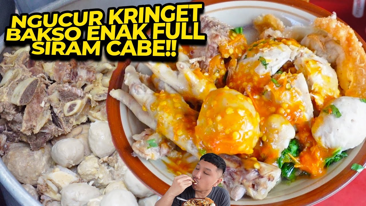 NEKAT SIRAM CABE KE BAKSO INI DI SOLO!! ENAK BANGET!!