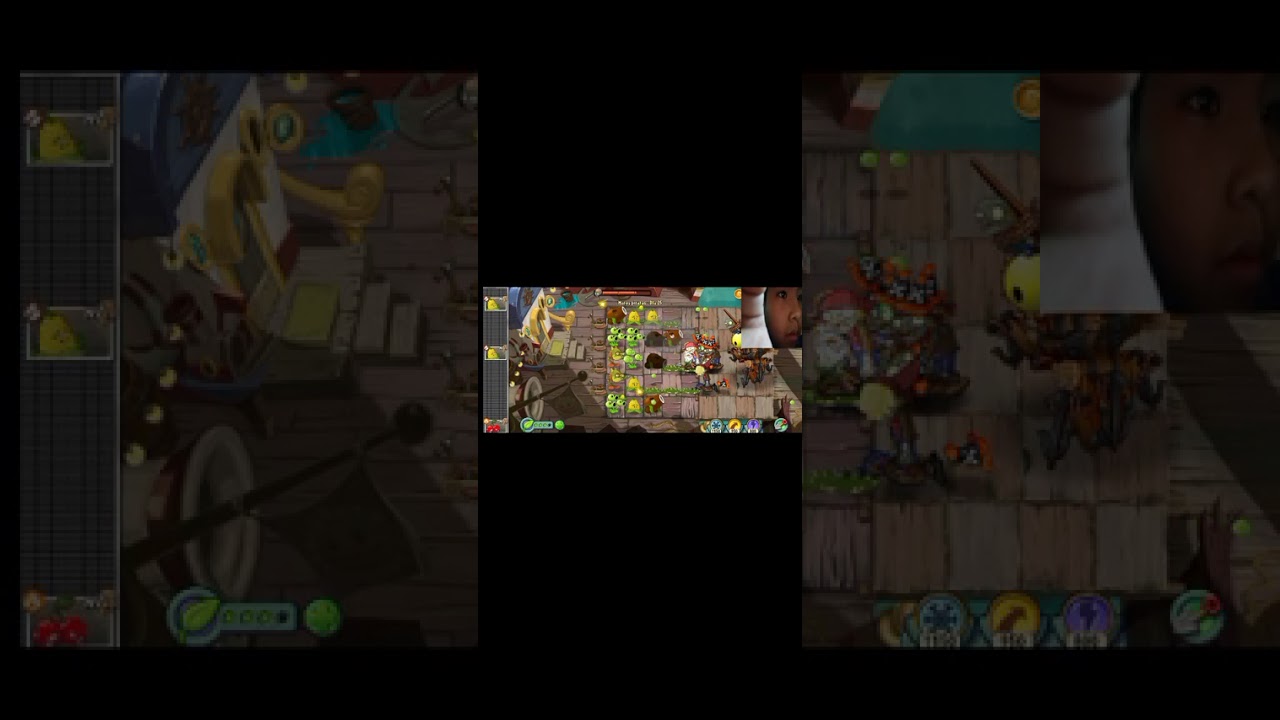 Jugando pvz2 NIvel final de mares piratas pt#1