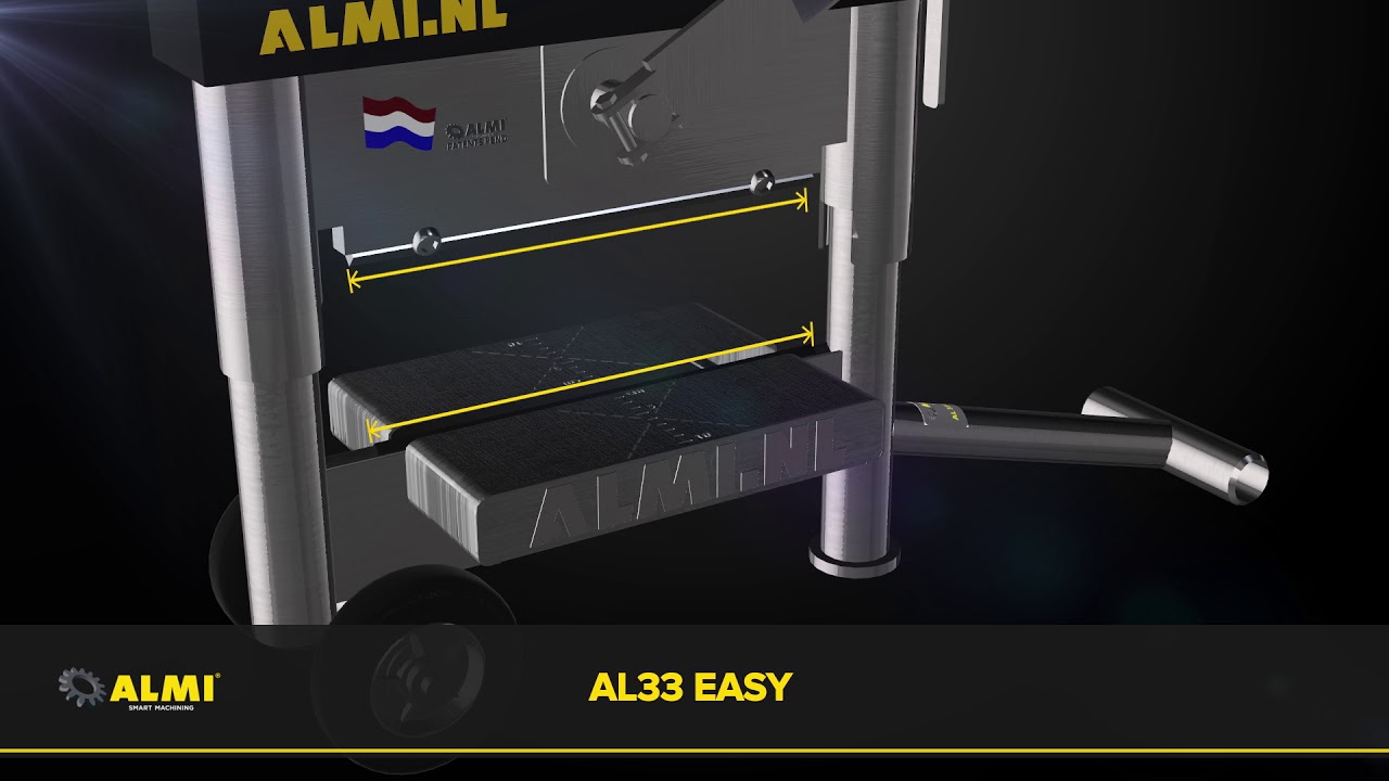 AL33 EASY steenknipper van ALMI Machinefabriek