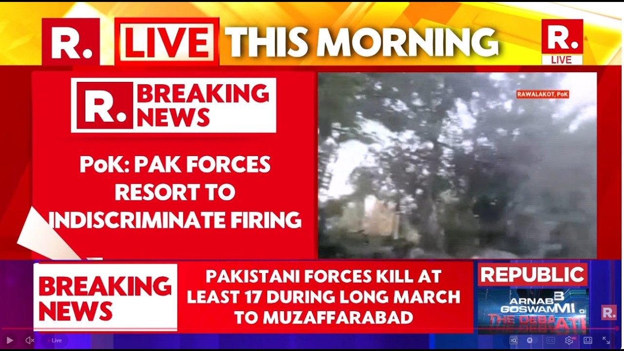 LIVE: Pakistan Forces Resort To Indiscriminate Firing On Unarmed Protesters, At Least 17 Killed