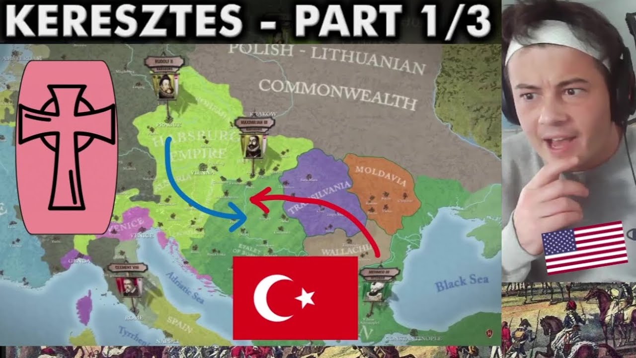 American Reacts ⚔️ Ottoman Superpower clashes with Europe ⚔️ Battle of Keresztes, 1596 AD (Part 1/3)