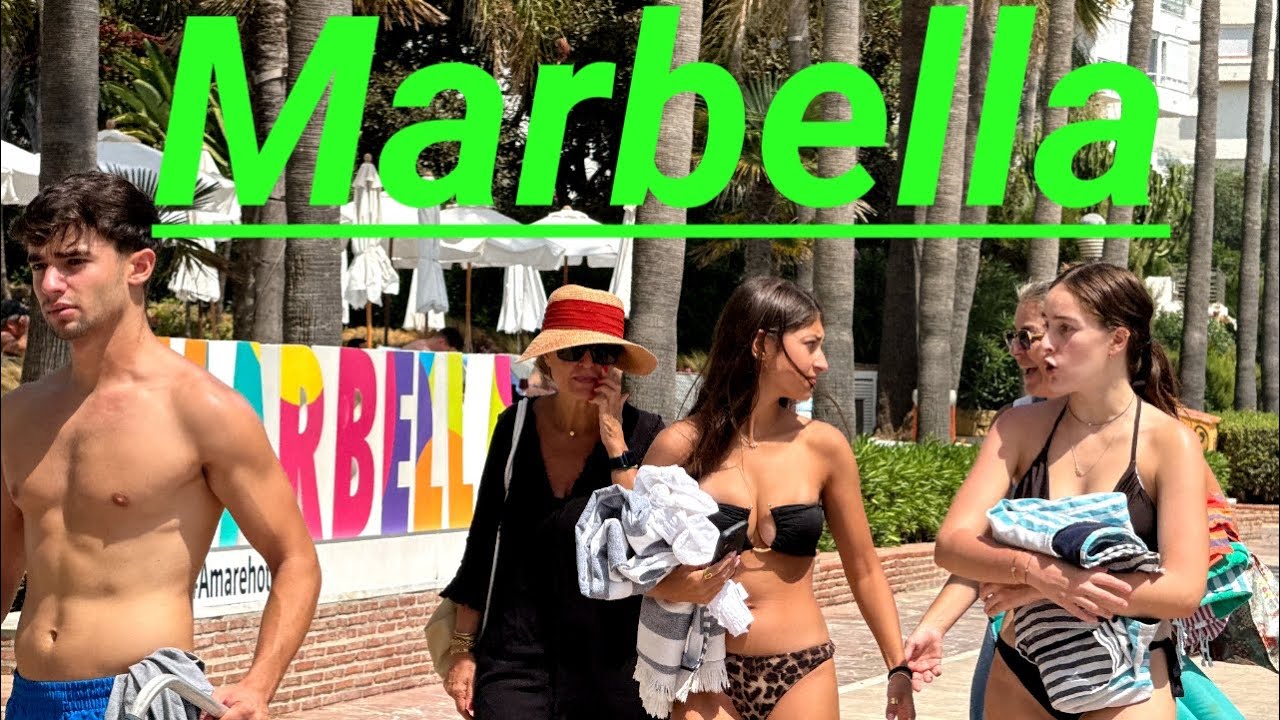 MARBELLA ,ESPA&Ntilde;A|Marbella Recorrido a pie,Espa&ntilde;a 🇪🇸|Marbella,SPAIN Walking Tour (4k ultra Hd 60 fps)