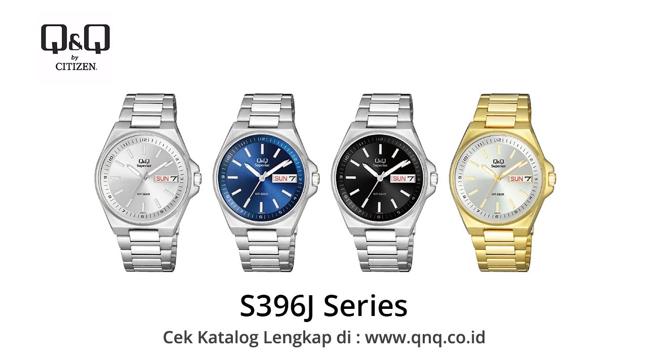Q&Q Fashion Superior S396 - Review & Setting Jam Tangan Stainless Steel Analog (Q&Q INDONESIA)
