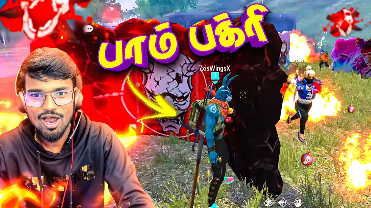 🥶Bomb Pakkiri Is Back.!! 🥶 || Free Fire Attacking Solo 1200 Diamonds Match Tamil || Gaming Tamizhan