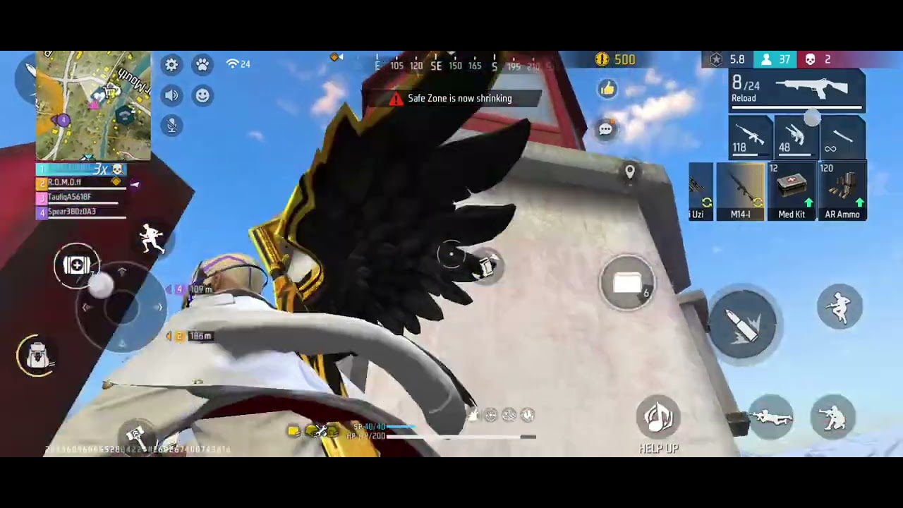 Free fire tough game