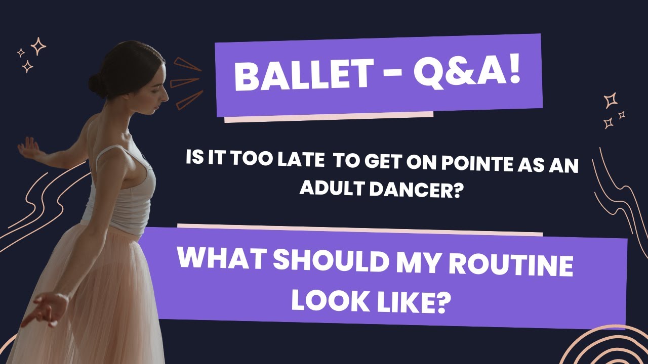 Too late to get on pointe? | Perfect Ballet Routine | Ballet Chat | Ballet With Isabella