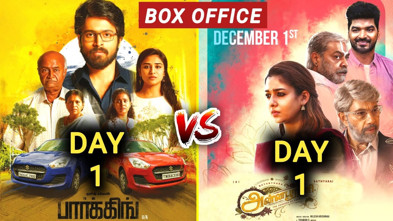Parking 1st Day Collection | Annapoorani Box Office Collection | Parking Box Office Collection