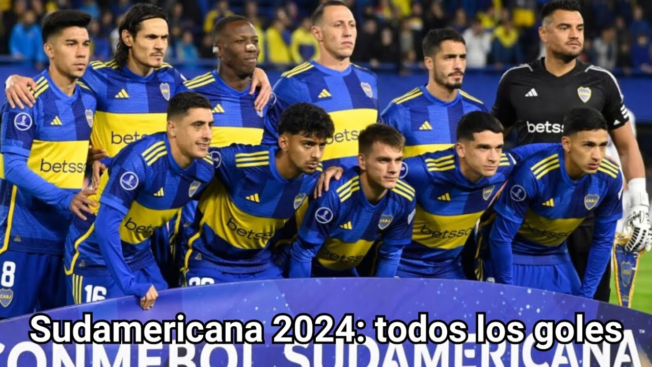 Todos los goles de Boca en la Copa Sudamericana 2024