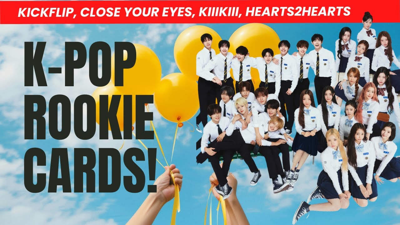 K-Pop Rookies Kick Off the First Ever Rookie Card Collection in Seoul