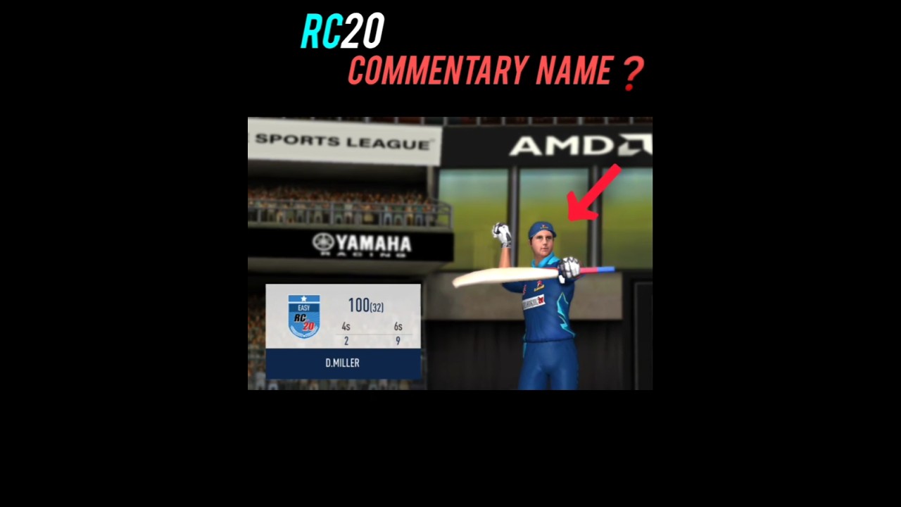 Real Cricket 20 New Hindi Commentary | RC20 New Update‼️#rc20 #rc20newupdate #shorts #commentary