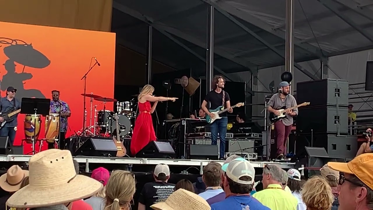 Maggie Koener Live - Funkier Than a Mosquito’s Tweeter - Jazz Fest, New Orleans, LA - 4/29/23