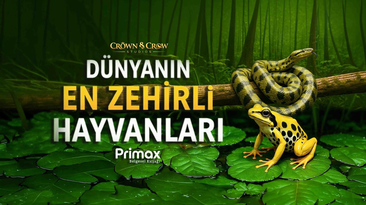D&uuml;nyanın En Zehirli Hayvanları | 4K  #islami #belgesel #kadirdağdelen @CrowncrowStudios
