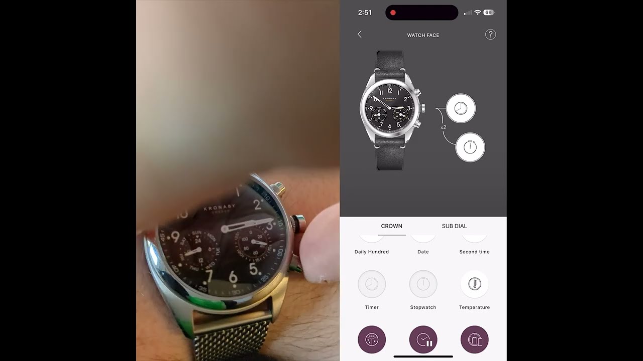 Kronaby Watch Demo