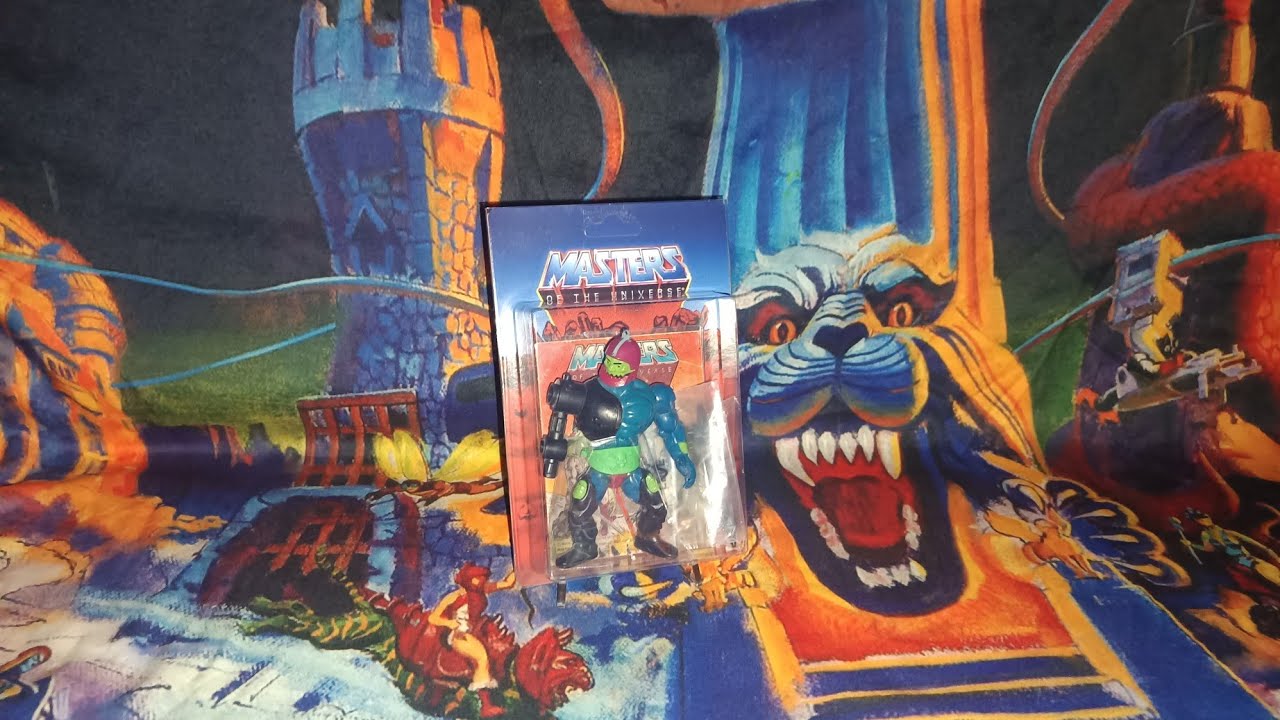 MASTERS OF THE UNIVERSE : TRAP JAW VARIANT MEXICO - U.S.A. (1982) BY MATTEL