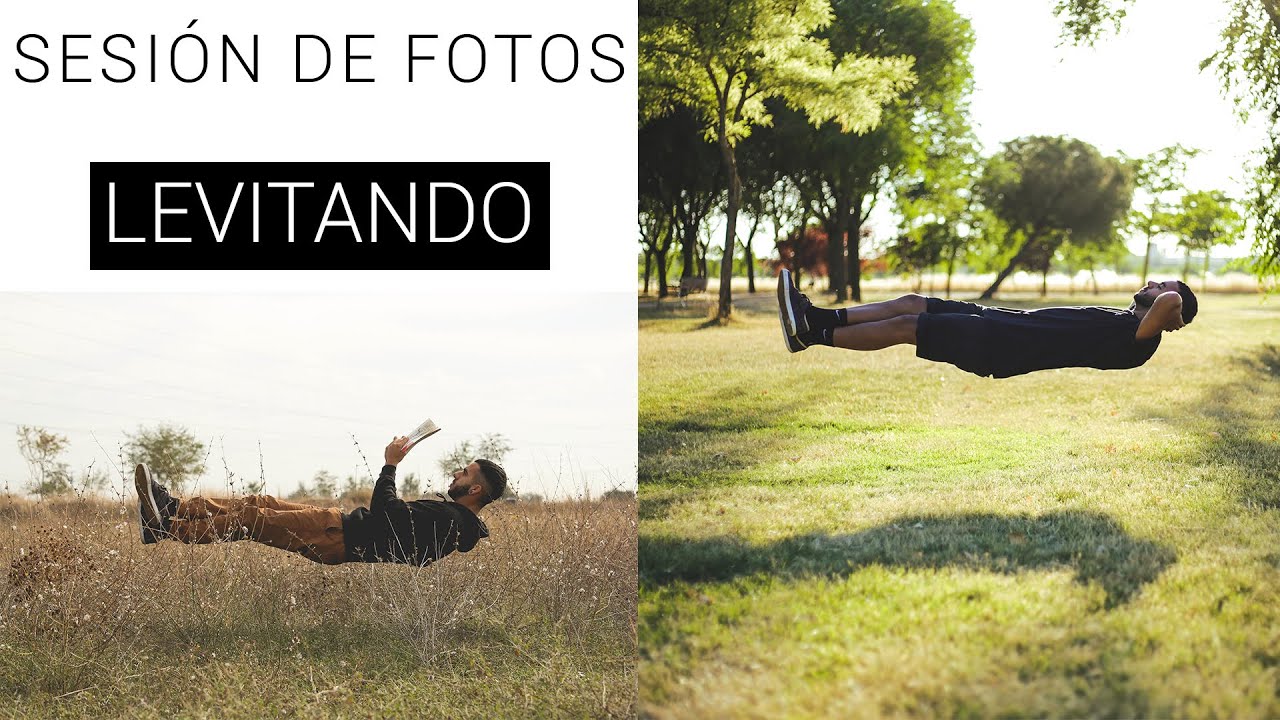 Cómo hacer fotos levitando // TUTORIAL