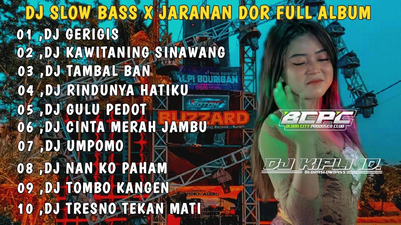 DJ GERIGIS X KAWITANING SINAWANG || SLOW BASS JARANAN DOR FULL ALBUM VIRAL TIKTOK 2025 •DJ KIPLI ID