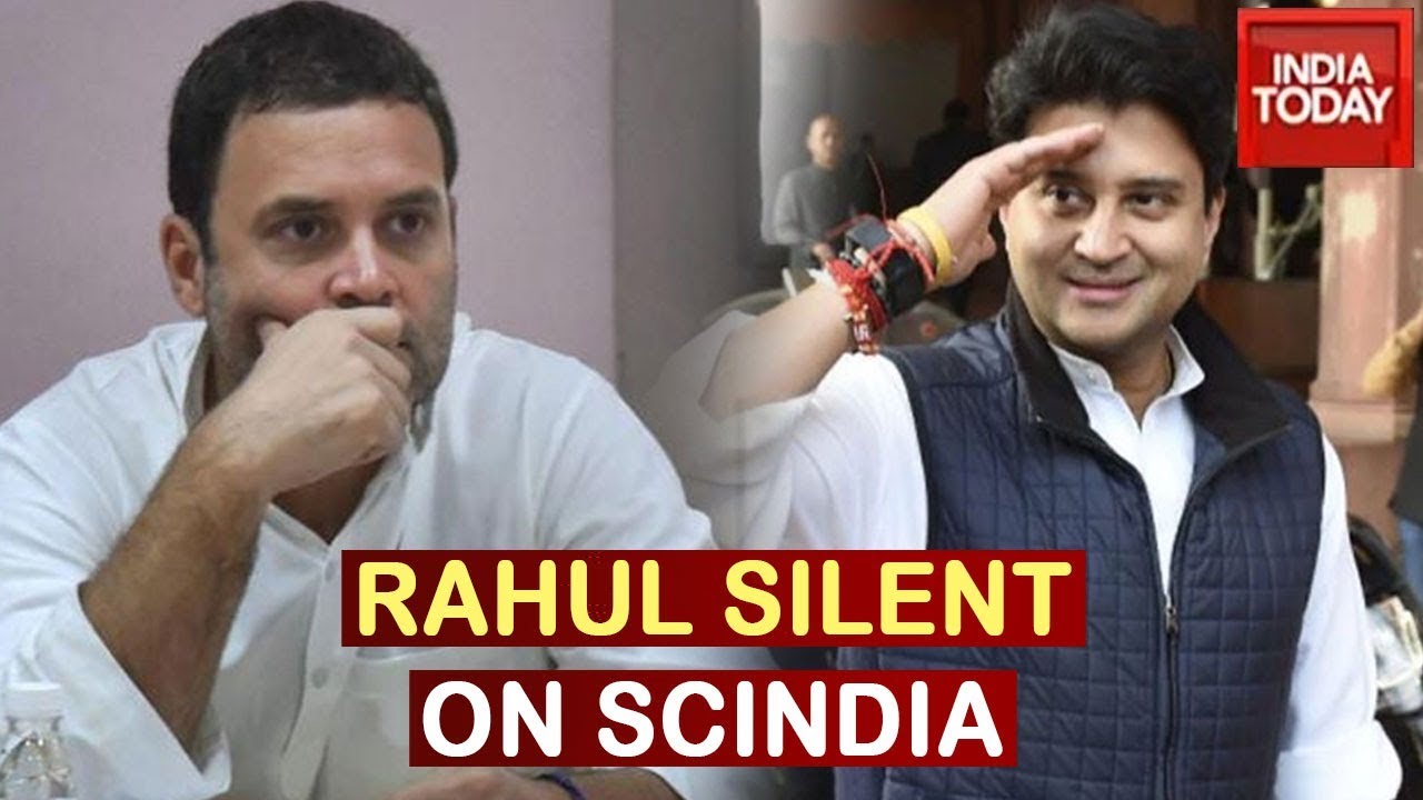 Rahul Gandhi Evades Questions On Jyotiraditya Scindia's Resignation