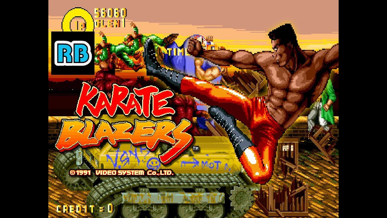 1991 [60fps] Karate Blazers Glen Hardest NoBomb NoItem ALL