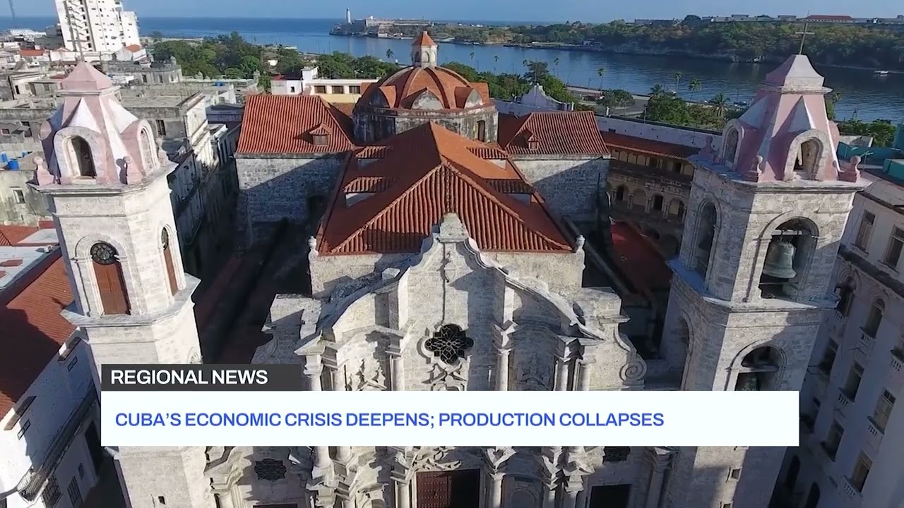Cuba's economic crisis deepens; production collapses. | CBX Business News