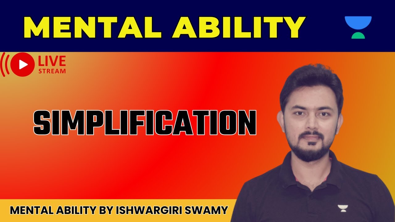 Mental Ability | Simplification | Ishwargiri Swamy | Unacademy Kannada