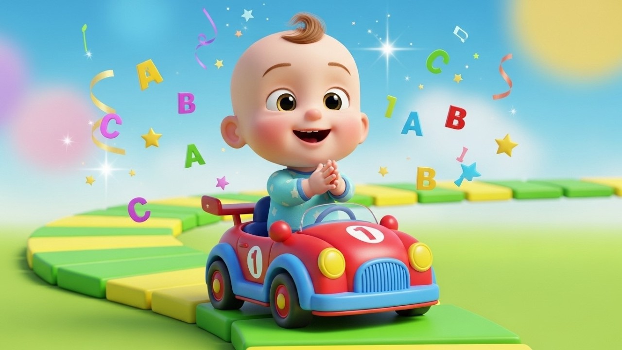 Wroom Wroom Car Fun 🚗 | Fun Car Song for Kids | Toddler Vehicle Rhyme | Baby Song