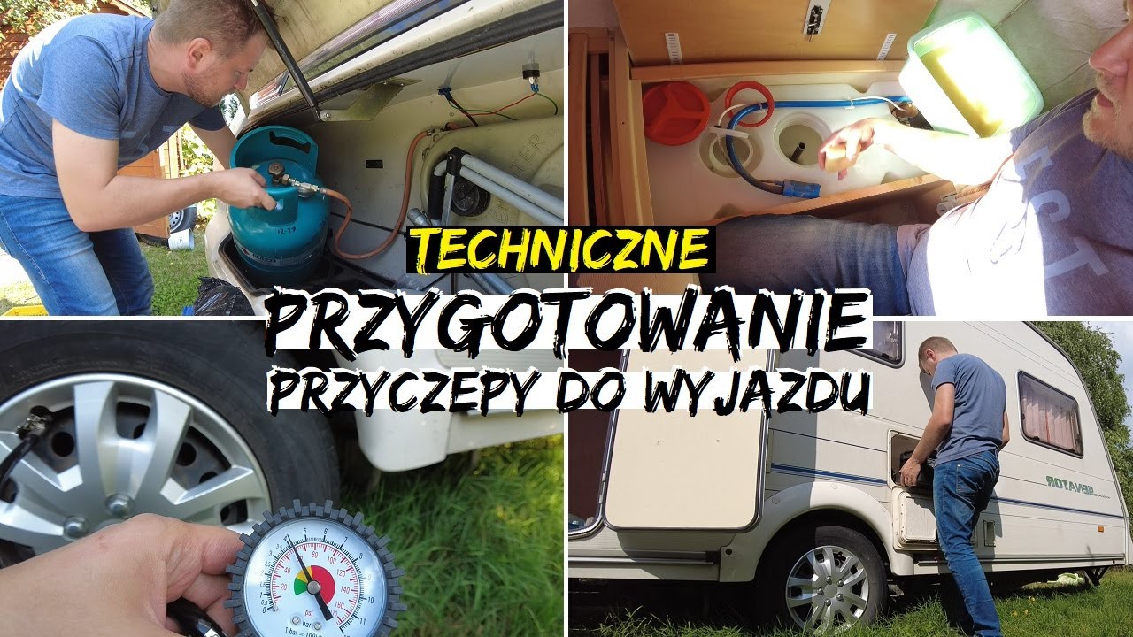 WYMIANA AKUMULATORA w Przyczepie Kempingowej - Co ze starym? NAPRAWY przed wyjazdem (Vlog #54)
