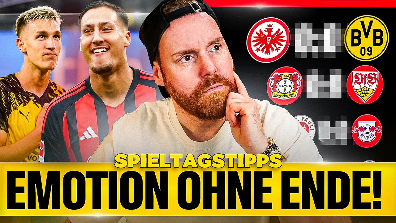 Flutlicht, Anspruch, Emotion – Frankfurt–BVB & das Topspiel in Leverkusen | BL Spieltag 16