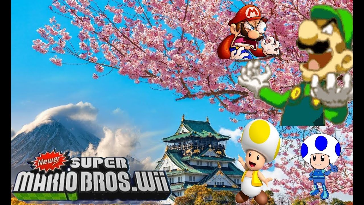 I decided to choose violence in Newer Mario Wii's version of Japan