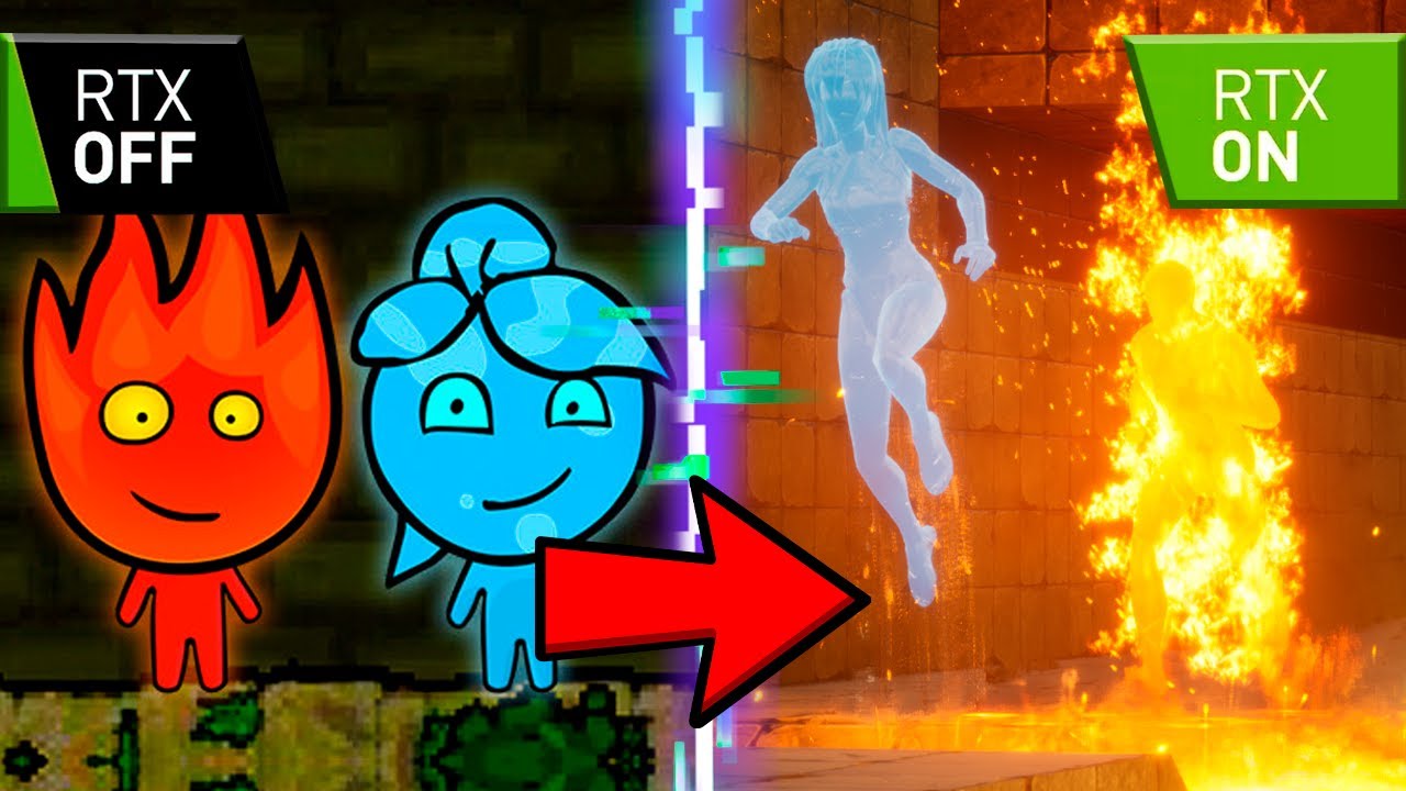 Hice FIREBOY & WATERGIRL en UNREAL ENGINE 5