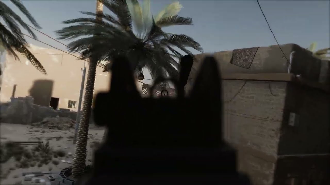 M249 Saw MG Clears Entire Room of Bad Guys | Six Days in Fallujah