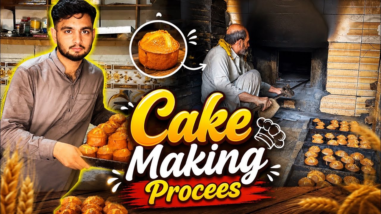 How Cakes Are Made In a Bakery | Bakery Cakes Making Process