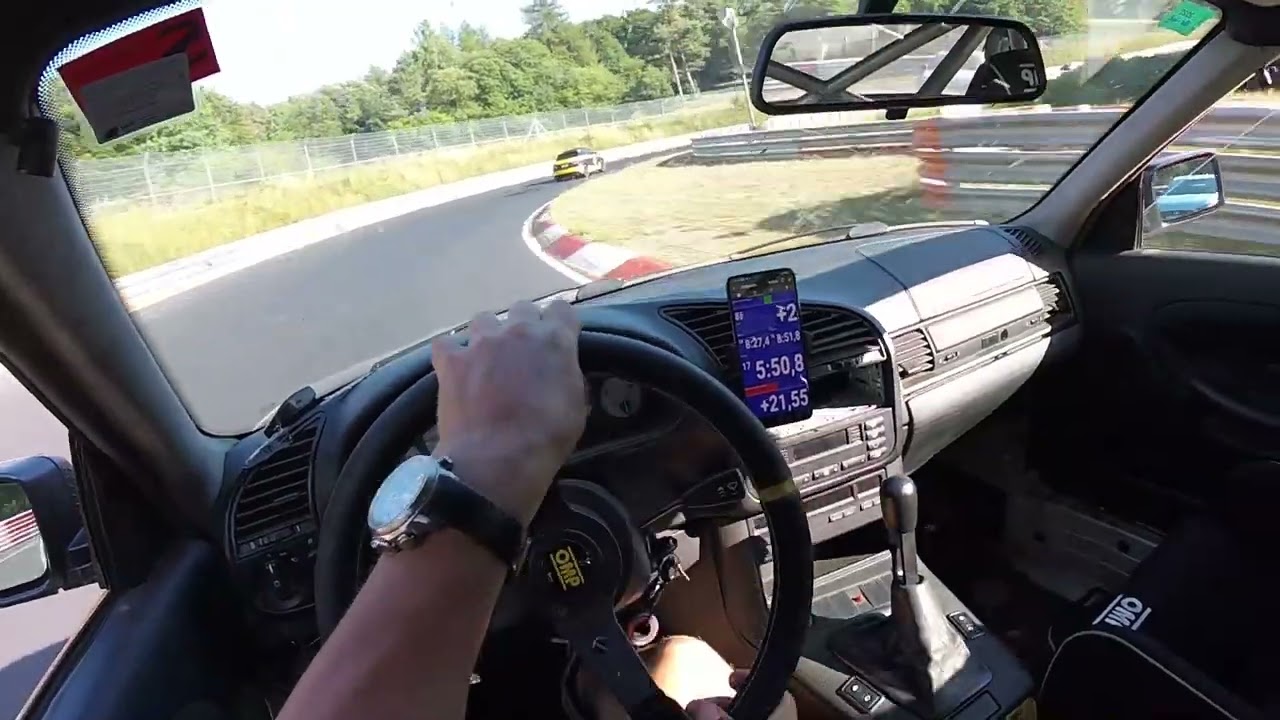Audi S1 & 328i e36 having fun Nurburgring Nordschleife
