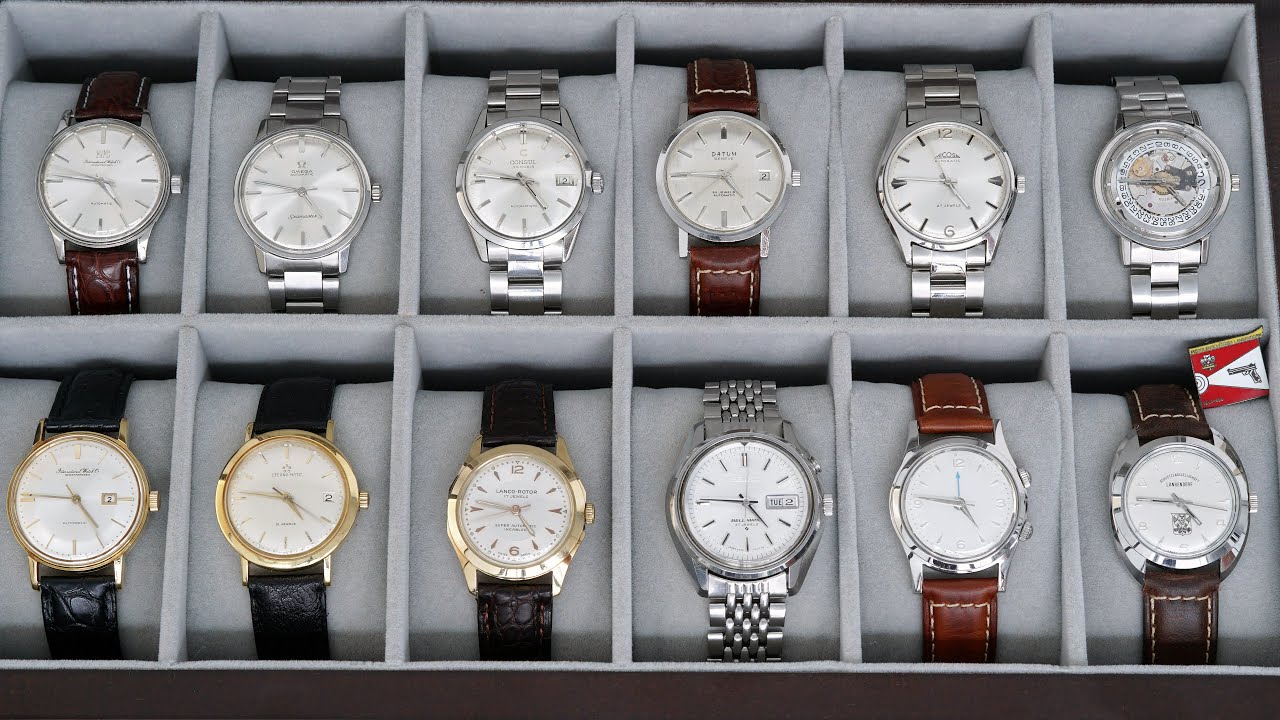 My Vintage Watch Collection - Box #1 - The 1960s