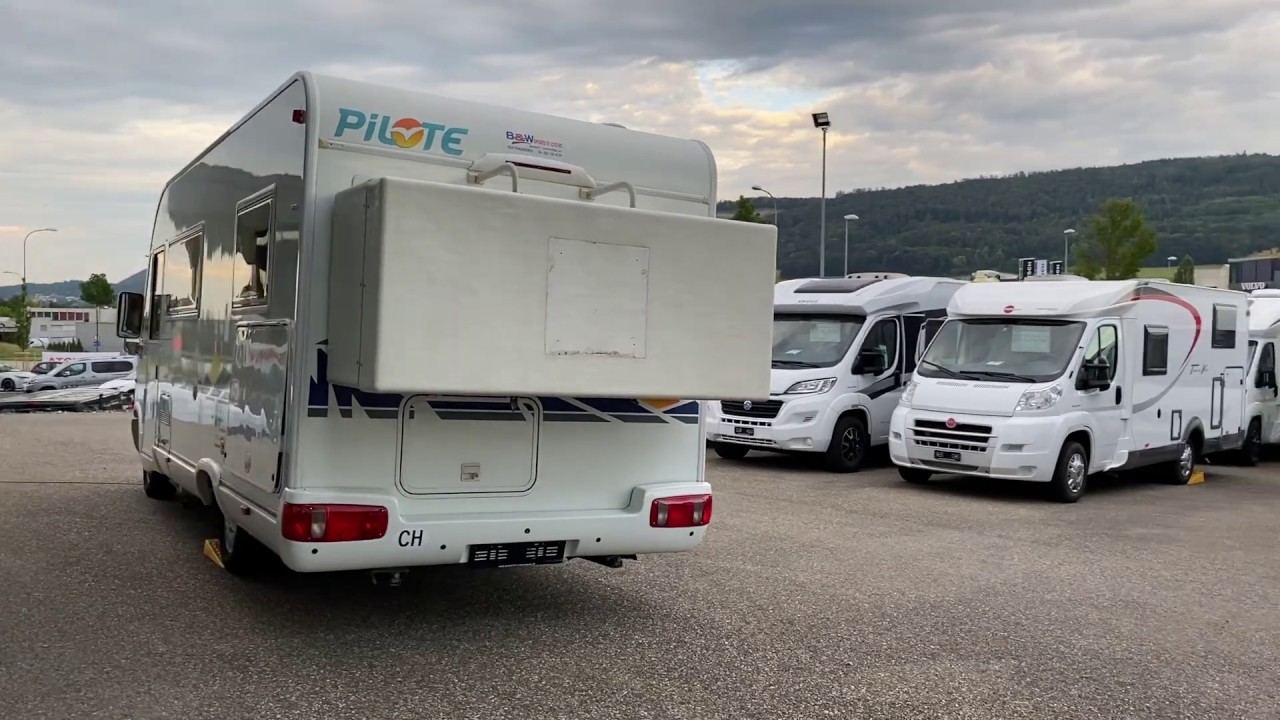Wohnmobil PILOTE 2.8 TD Galaxy 642 (Integrierter) infos www.autocenter-rickenbach.ch