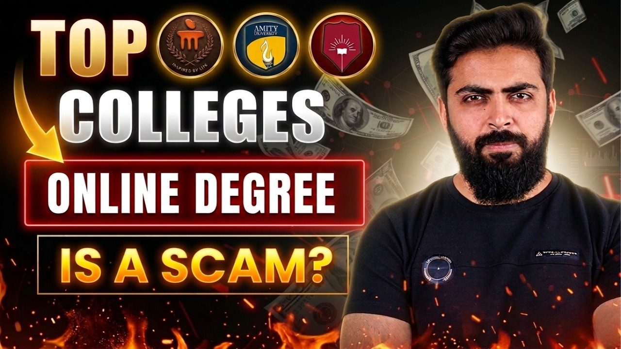 Before You Choose Online Degree in 2026? Watch this!!! Reality of Online Degree | Fees Scam?