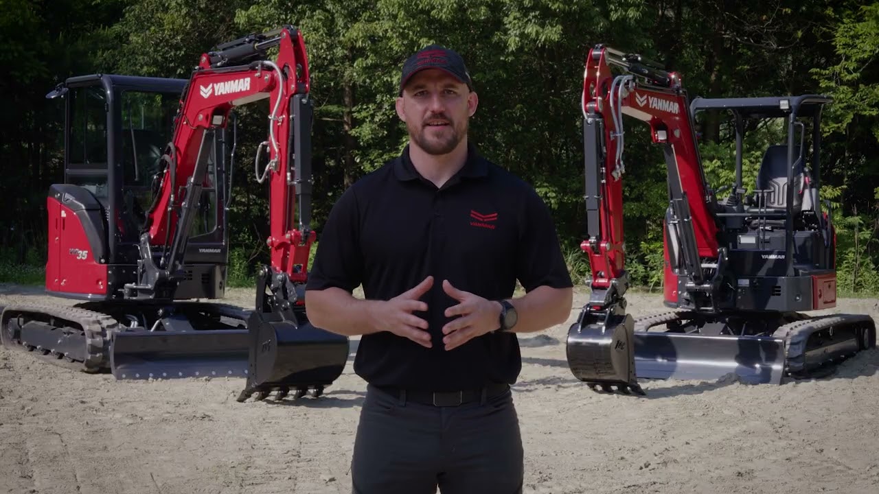 Yanmar ViO35-7 Mini Excavator Walkaround