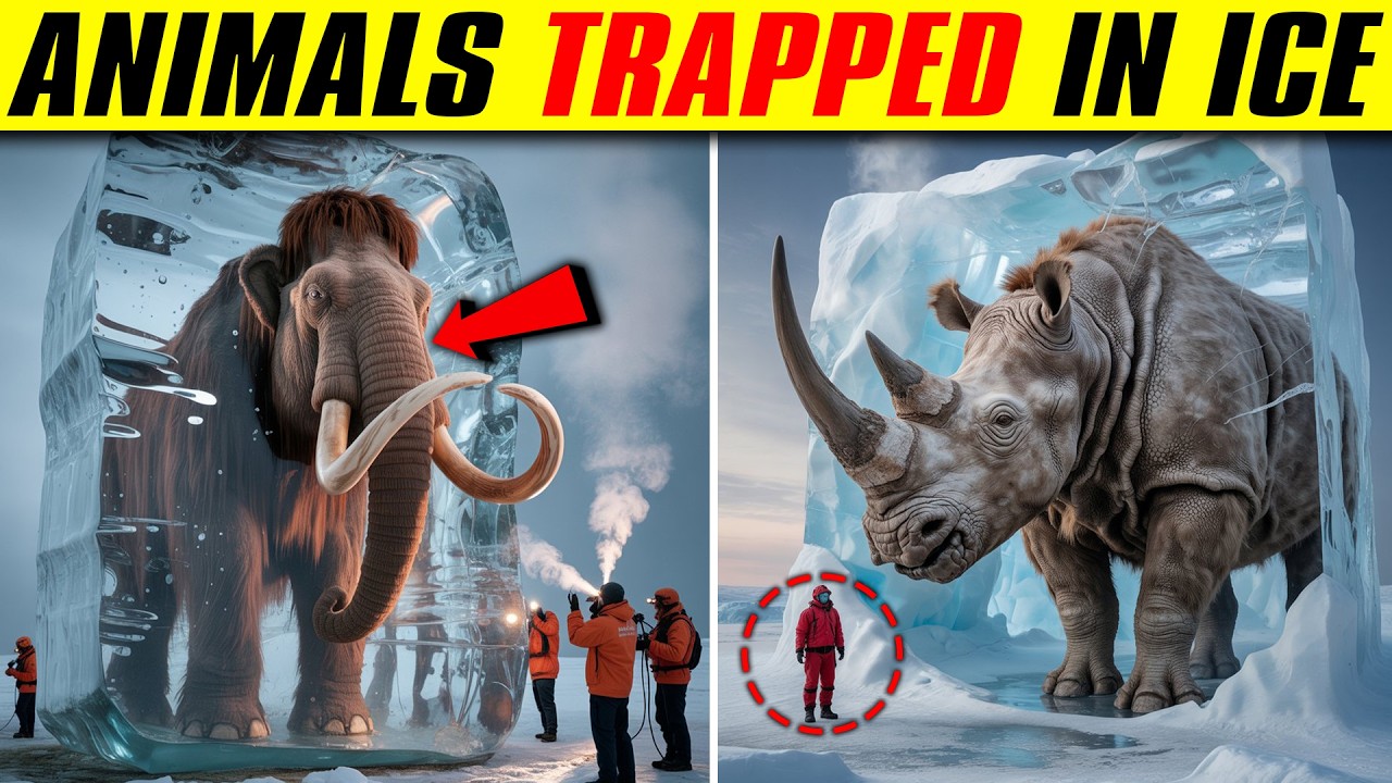 Frozen for 40,000 Years: Ice Age Beasts Emerging From the Ice