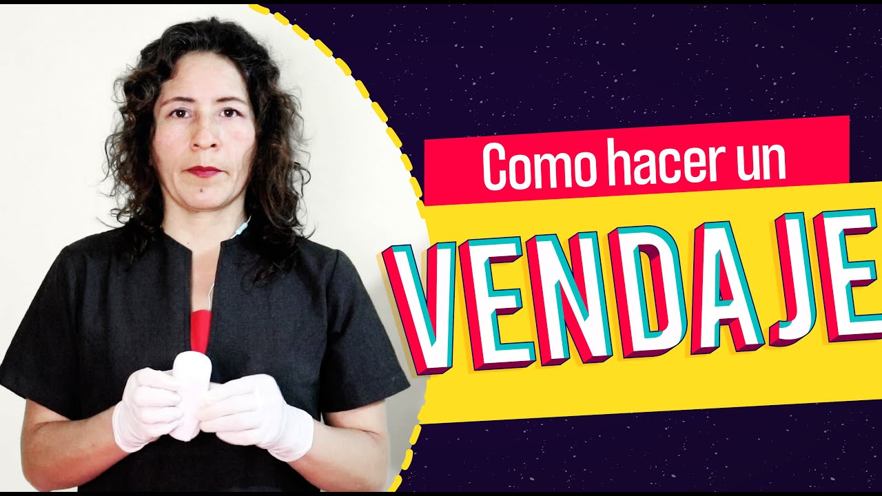 Como hacer una vendaje