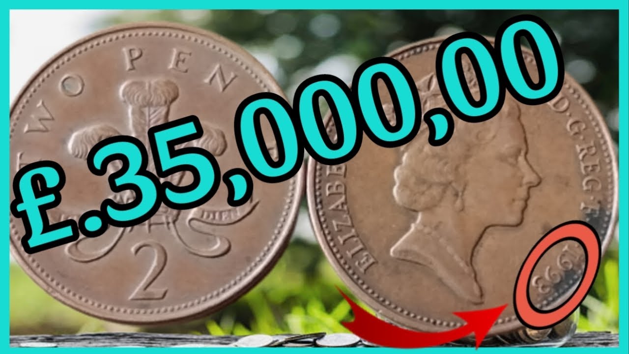 UK Two New pence 1994 Most valuable Coin worth up to £35,000,00 dollar! look for this