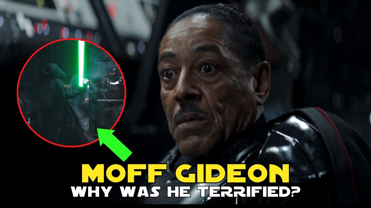 Why Moff Gideon Was TERRIFIED Of Luke Skywalker In The Mandalorian | Star Wars Fast Facts #Shorts