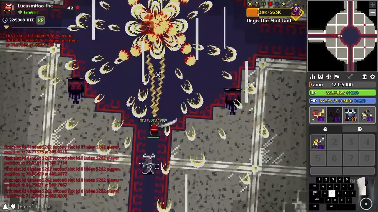 [RotMG] Invisible O3 No Hit Solo