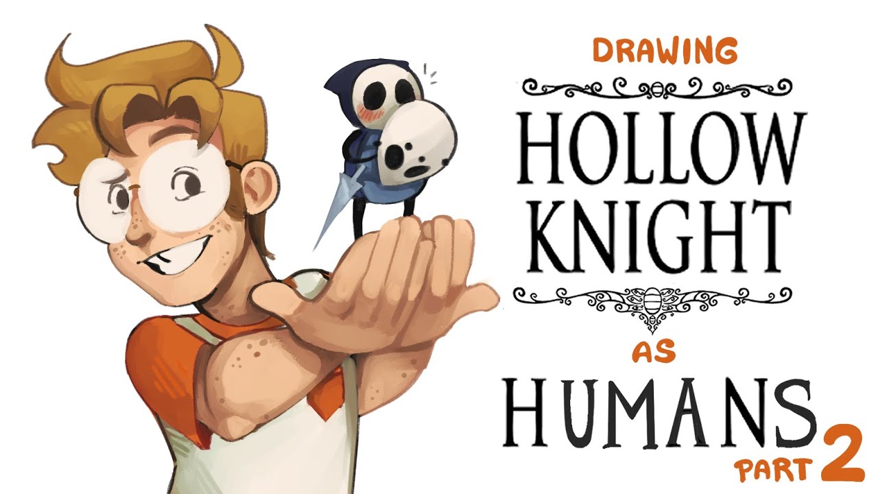 Drawing MORE Hollow Knight characters as HUMANS