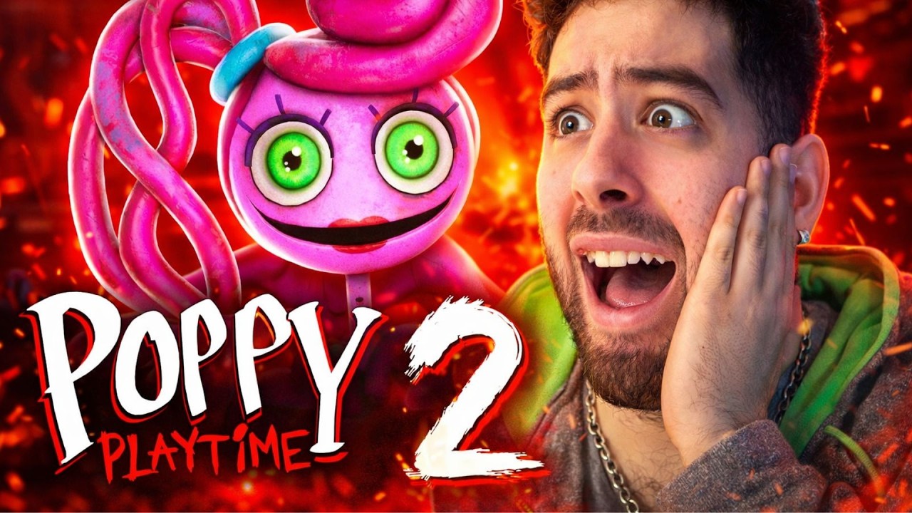 🔴JUEGO A POPPY PLAYTIME 2!🔴 *Lo paso muy mal...😭*
