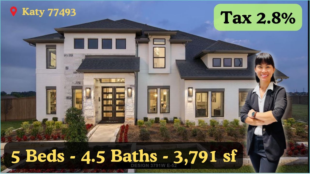 Nhà Mẫu PERRY HOMES Trên Lot Đất 70 Ngay Trung Tâm Katy
