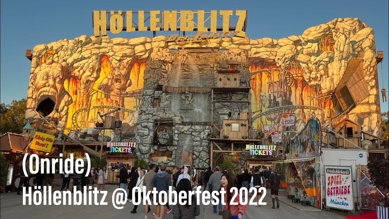 Höllenblitz @ Oktoberfest München 2022 (Onride Video)