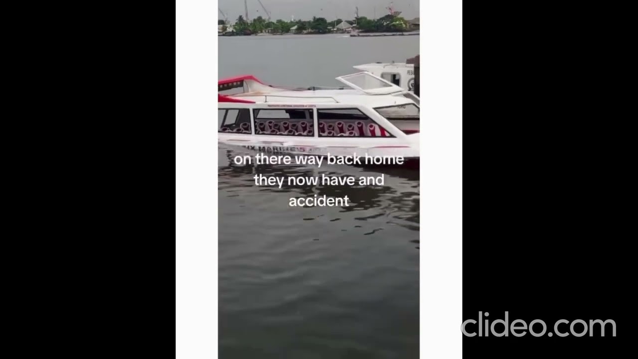 New Year Eve Boat accident in Lagos Lagos Claims 6 lives #boataccident #lagosnigeria #nigeria 