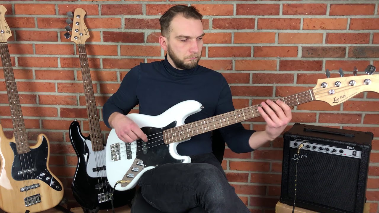 Gitara basowa dla początkujących EVER PLAY JB-WH