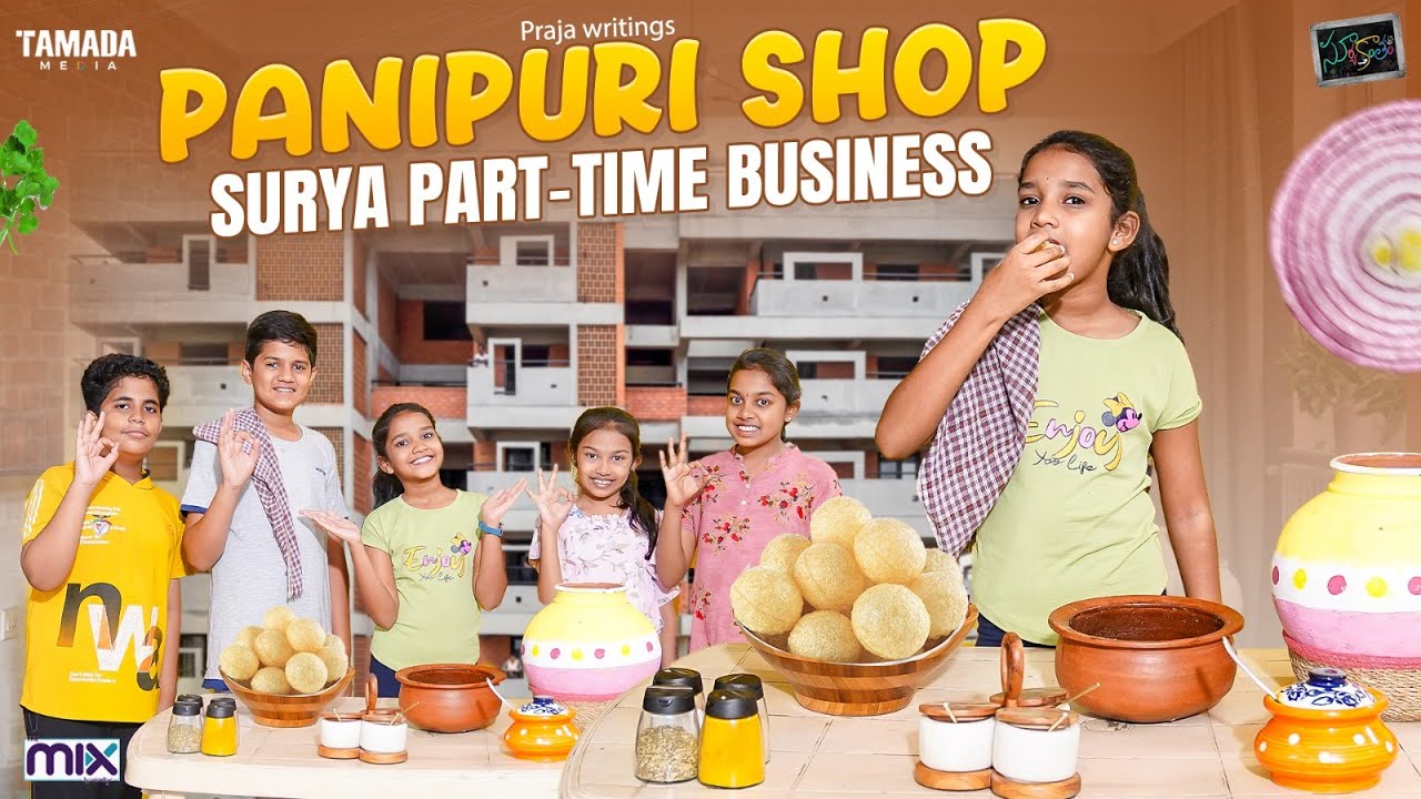 Panipuri Shop || Surya Part Time Business || Suryakantham || The Mix By Wirally || Tamada Media